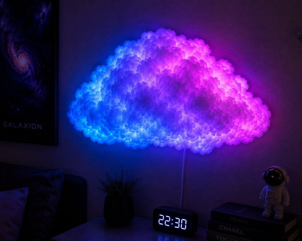 ✨ Créez une ambiance féerique avec la Lampe Nuage LED Intelligente™