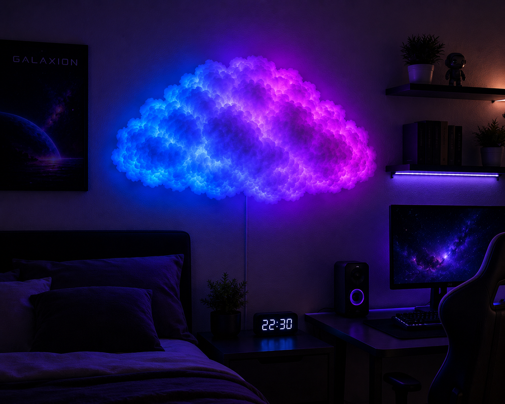 ✨ Créez une ambiance féerique avec la Lampe Nuage LED Intelligente™