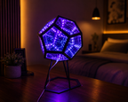 Cube Infini 3D™ | Sculpture Lumineuse Futuriste