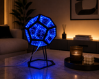 Cube Infini 3D™ | Sculpture Lumineuse Futuriste