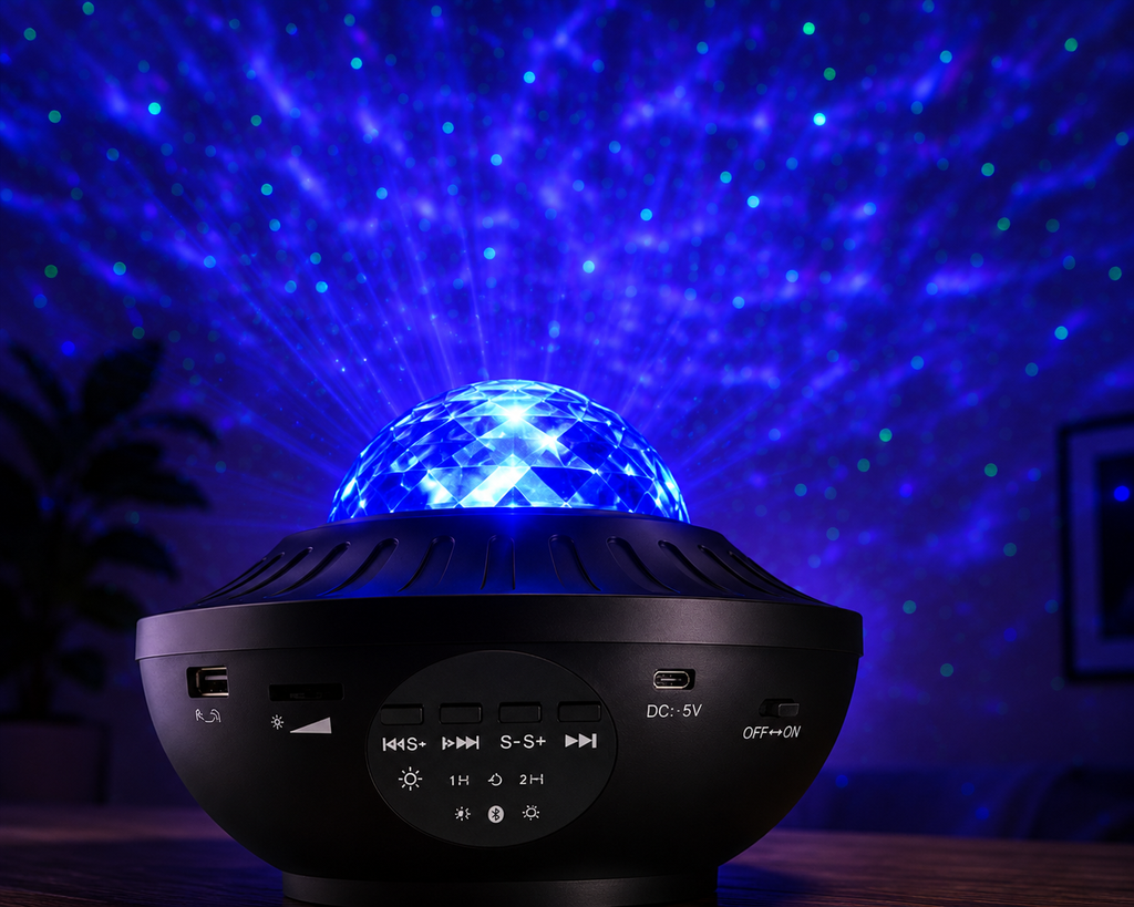 Projecteur Galaxie 360° – Ambiance Ciel Étoilé